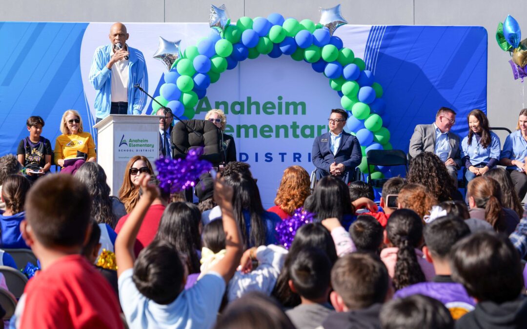 OCDE — WATCH: NBA legend Kareem Abdul-Jabbar helps launch Skyhook Foundation partnership with OCDE’s Inside the Outdoors