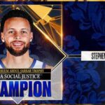 Stephen Curry wins 2022-23 Kareem Abdul-Jabbar Social Justice Champion award