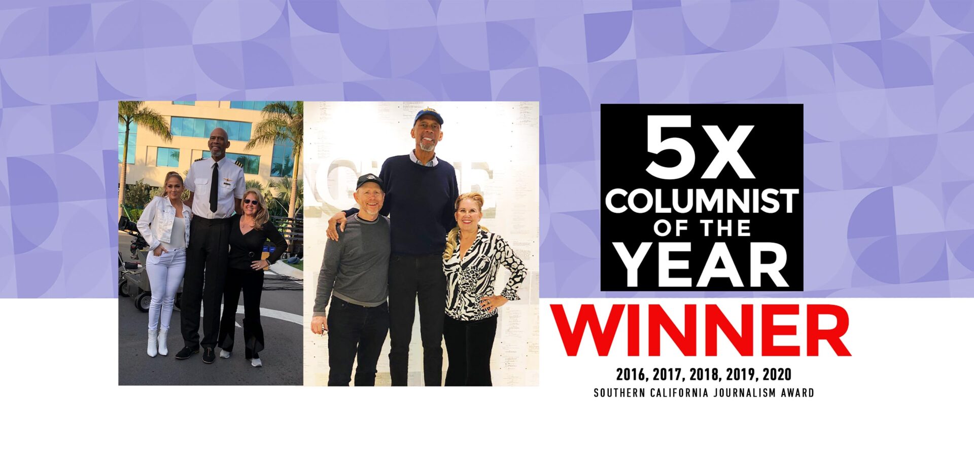 abae1345 5x Columnist of the Year - Southern California Journalism Award