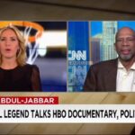 A man and woman are talking on cnn.