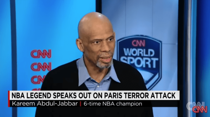 A bald man is speaking on cnn