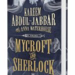 A book cover with the title of " mycroft and sherlock ".