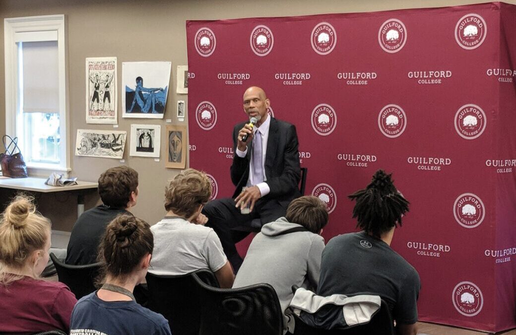 Guilford College students excited for Kareem Abdul-Jabbar Bryan Series event