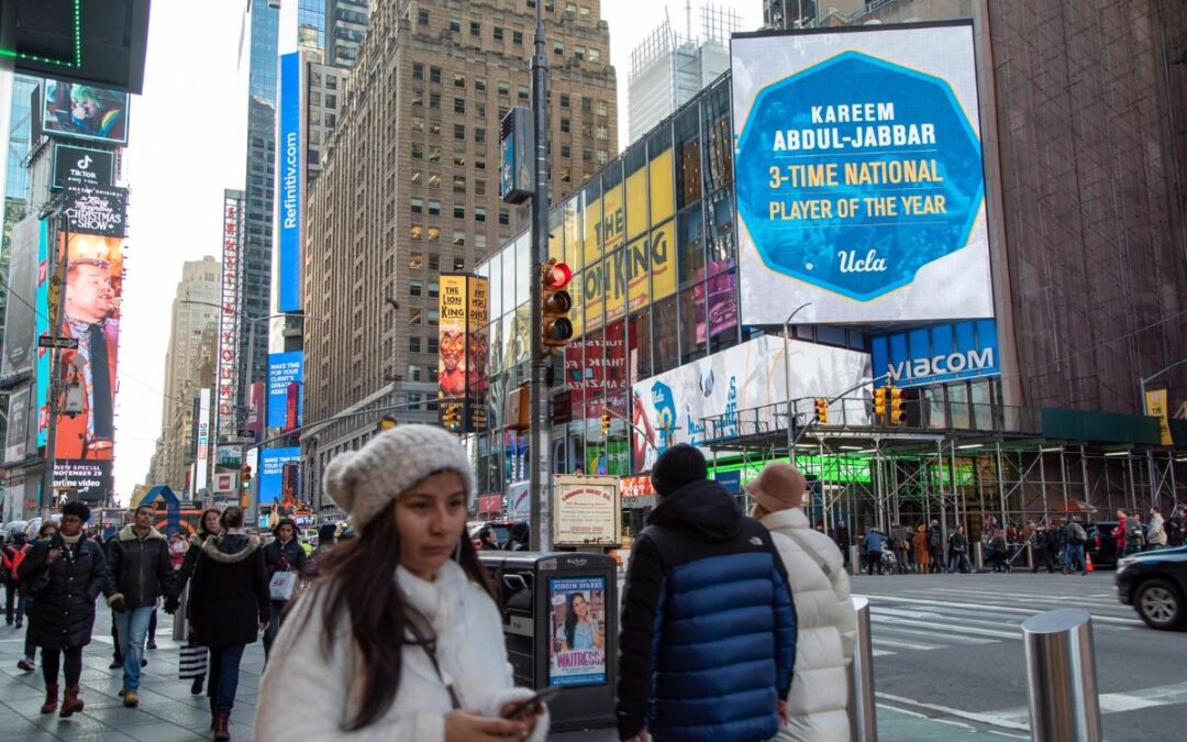 UCLA, Under Armour Celebrate Centennial with Times Square Campaign