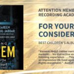 A book cover with the title of " for your consideration : kareem abdul-jabbar."