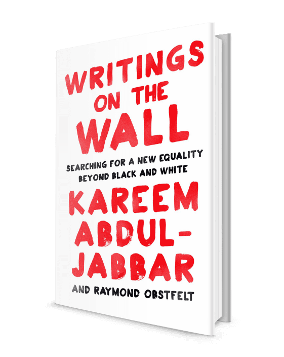A book cover with the title of writings on the wall.